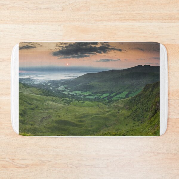 Item preview, Glyn Tarell from Craig Cerrig-gleisiad with Pen y Fan and Corn Du, Brecon Beacons National Park, Wales  designed and sold by Dan Santillo.