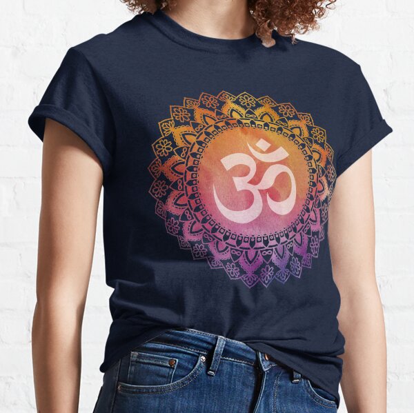 Item preview, Colored Mandala with Om (Aum) Symbol designed and sold by dezstudio.