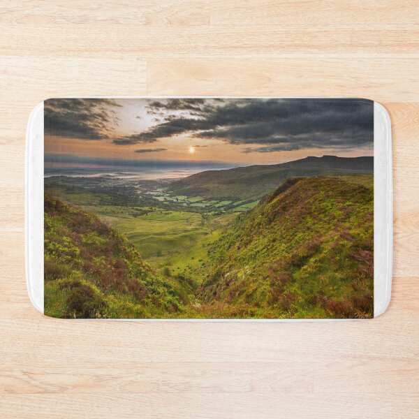 Item preview, Glyn Tarell from Craig Cerrig-gleisiad with Pen y Fan and Corn Du, Brecon Beacons National Park, Wales  designed and sold by Dan Santillo.