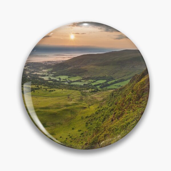 Item preview, Glyn Tarell from Craig Cerrig-gleisiad with Pen y Fan and Corn Du, Brecon Beacons National Park, Wales  designed and sold by Dan Santillo.