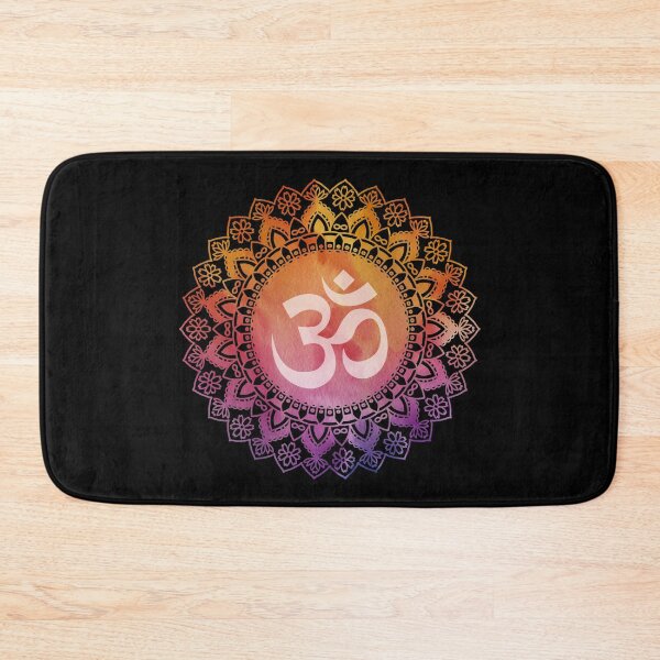 Item preview, Colored Mandala with Om (Aum) Symbol designed and sold by dezstudio.