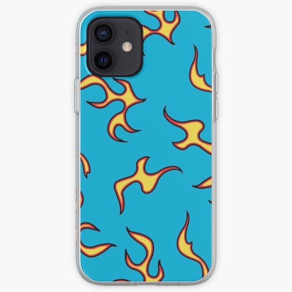 Golf Wang Blue Flames Flognaw Motors Design iPhone Soft Case