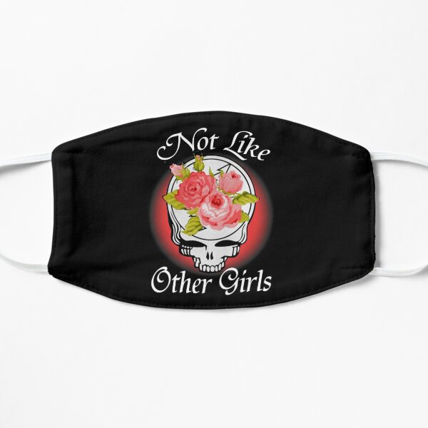 Not Like Other Girls skull gifts Flat Mask