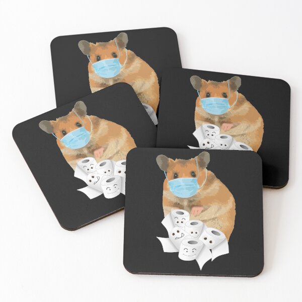 Item preview, Hamsters - hamsters - humor - sarcasm - toilet paper 2020 designed and sold by kreawusel-bin.