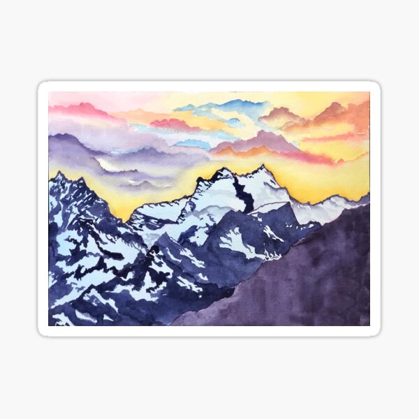 Item preview, Sunset Mountains designed and sold by ChanelCruz.