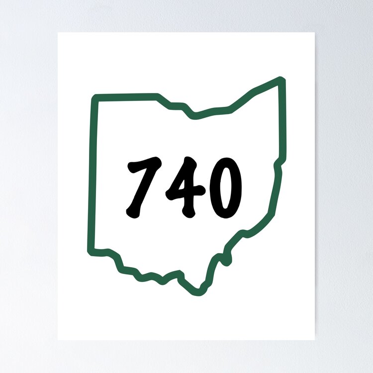 740 Ohio Sticker