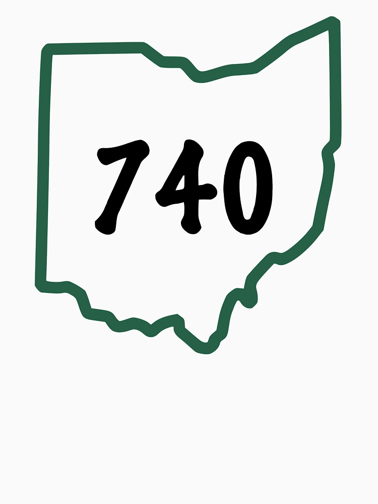 740 Ohio T-shirt – Ohio is Home