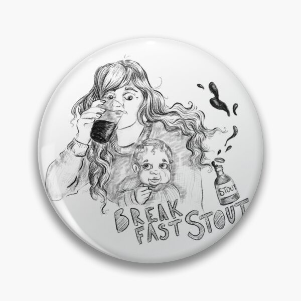 Breakfast Stout Pin