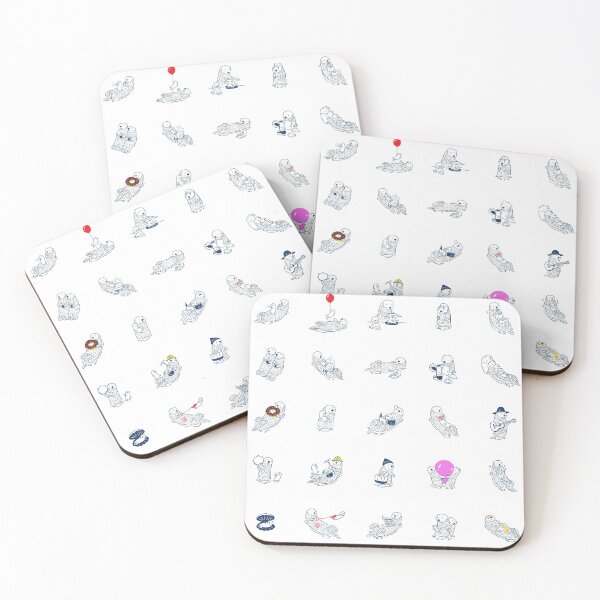 Item preview, たくさんのラッコ designed and sold by abetamio.