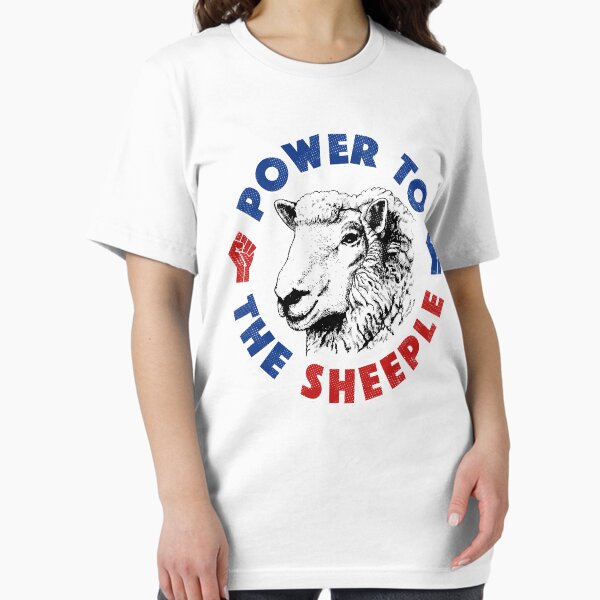 Item preview, Power To The Sheeple designed and sold by Yipptee Shirts.