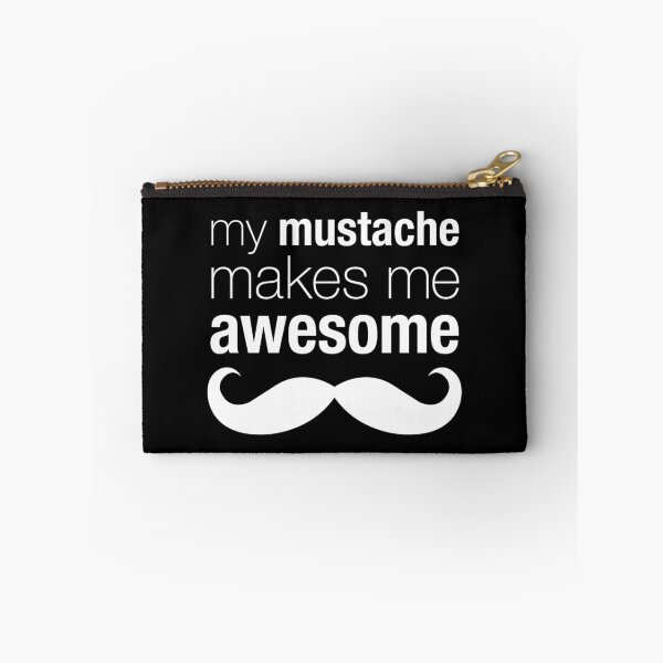 Item preview, Awesome Mustache White designed and sold by LoPowDesign.
