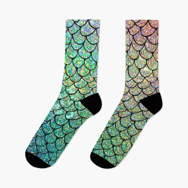 Item preview, Colorful Glitter Mermaid Scales designed and sold by maryedenoa.