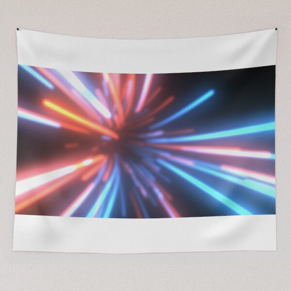 Item preview, Flying in Futuristic Data Stream Technology Tunnel of Glowing Lines designed and sold by IncrediVFX.