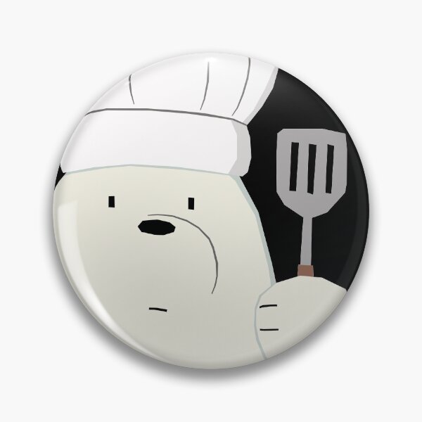 Item preview, We Bare Bears ™ | Ice Bear quote: “Ice Bear cooks delicacy”. designed and sold by EliSoft.
