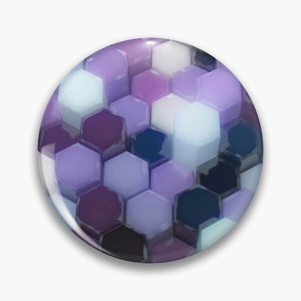 Artikelvorschau, Shiny 3D Hexagon Tessellation Network Randomly Moving Up and Down entworfen und verkauft von IncrediVFX.