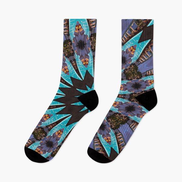 Item preview, Beautiful Pattern with shades of blue, orange and black.  designed and sold by Ark-Tranquility.