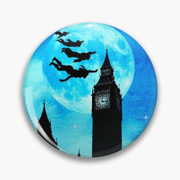 Item preview, Magical Watercolor Night - Peter Pan designed and sold by maryedenoa.