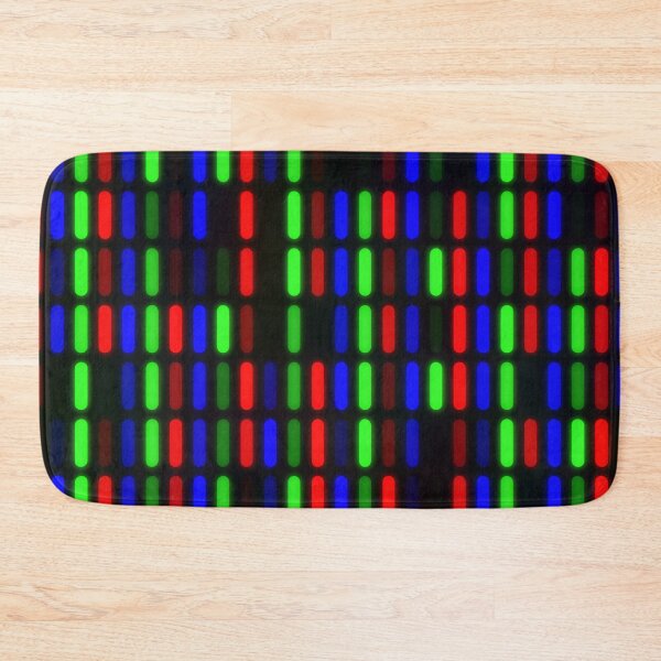 Item preview, Abstract LCD Computer Monitor Screen Closeup of RGB LED Pixels designed and sold by IncrediVFX.