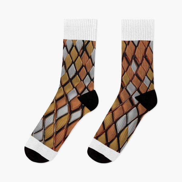 Artikelvorschau, Abstract Gold Silver and Bronze Diamond Rhombus Metal Shape Tiles entworfen und verkauft von IncrediVFX.
