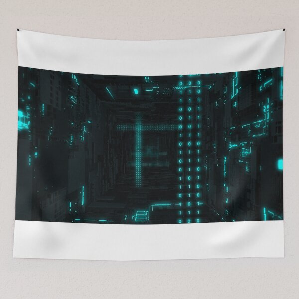 Item preview, Fly Inside Computer with Data Streams of Binary Zeros and Ones designed and sold by IncrediVFX.
