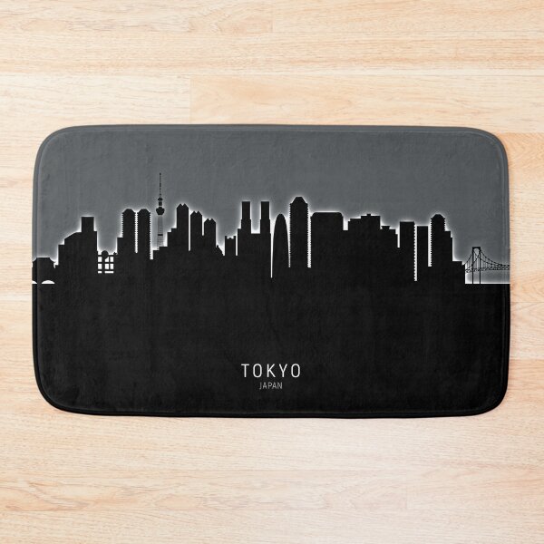 Artikelvorschau, Tokyo Japan Skyline entworfen und verkauft von ArtPrints.