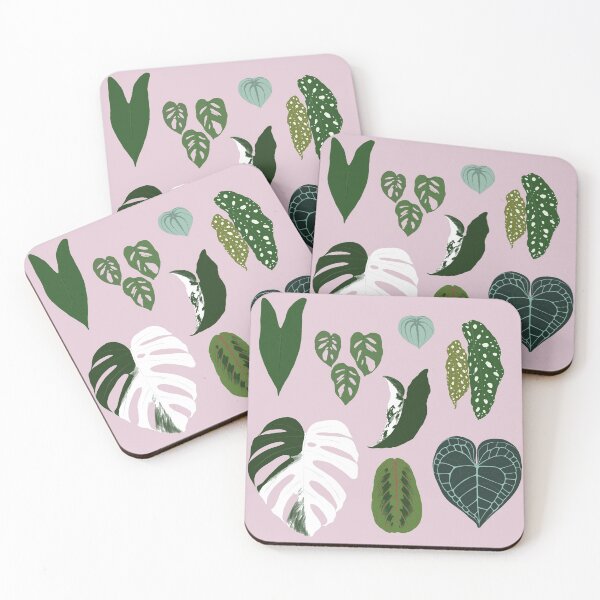 Item preview, LEaves composition 2 pink designed and sold by lu-lu.