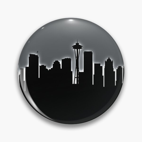 Item preview, Seattle Washington Skyline designed and sold by ArtPrints.