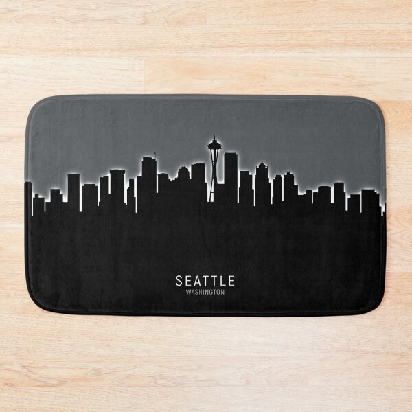 Aperçu de l'œuvre Seattle Washington Skyline créée et vendue par ArtPrints.
