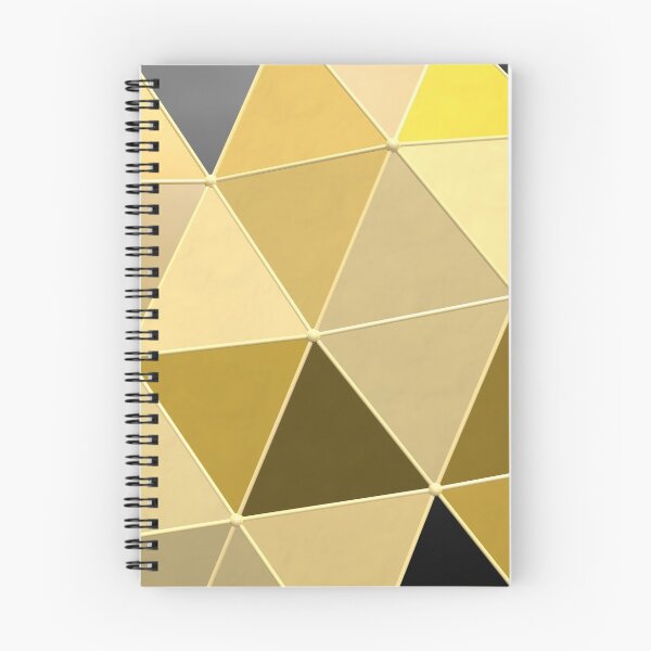 Artikelvorschau, Shiny Metallic Black Gold Moving Triangle Grid Tile Shapes Graphic entworfen und verkauft von IncrediVFX.