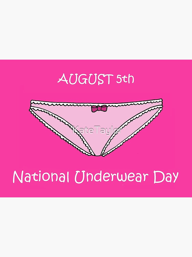 HAPPY NATIONAL UNDERWEAR DAY LEGENDS! Everyone can join in the
