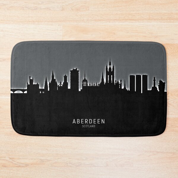 Item preview, Aberdeen Scotland Skyline designed and sold by ArtPrints.