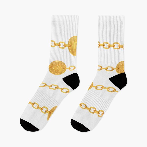 Item preview, Golden Bitcoin Blockchain Transaction Chains Moving Left and Right designed and sold by IncrediVFX.
