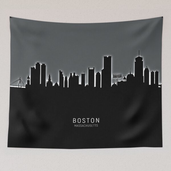 Item preview, Boston Massachusetts Skyline designed and sold by ArtPrints.