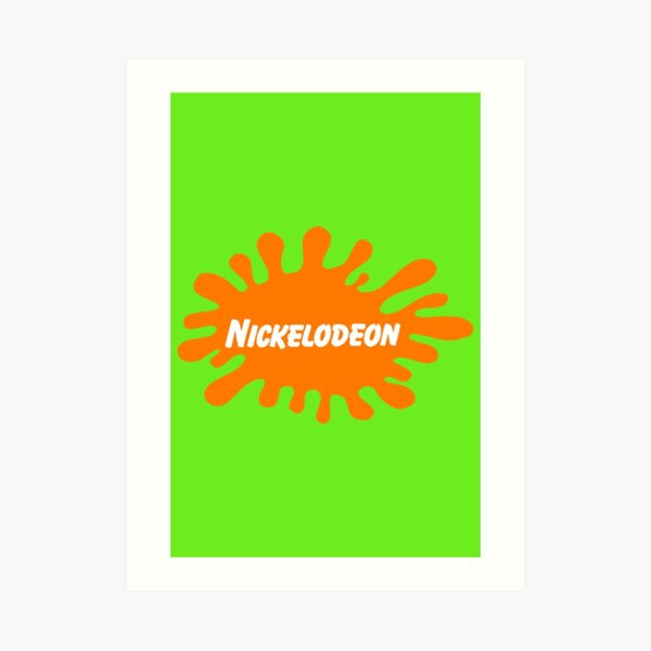 Nickelodeon Logo Wall Art Redbubble