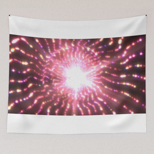 Item preview, Beautiful Glowing Pink Tunnel of Sparkling Shiny Light Particles designed and sold by IncrediVFX.