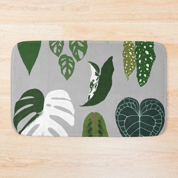Item preview, Leaves composition 2 gray designed and sold by lu-lu.