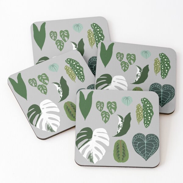 Item preview, Leaves composition 2 gray designed and sold by lu-lu.