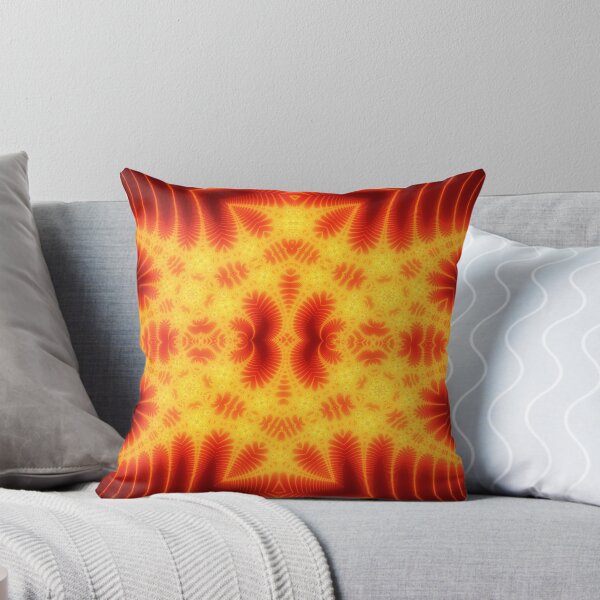 Item preview, Zoom In and Out of Trippy Psychedelic Fiery Fractal Shape Pattern designed and sold by IncrediVFX.