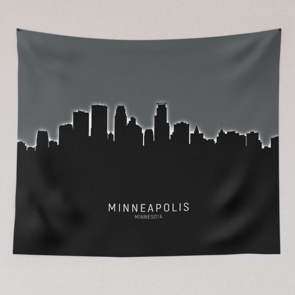 Artikelvorschau, Minneapolis Minnesota Skyline entworfen und verkauft von ArtPrints.