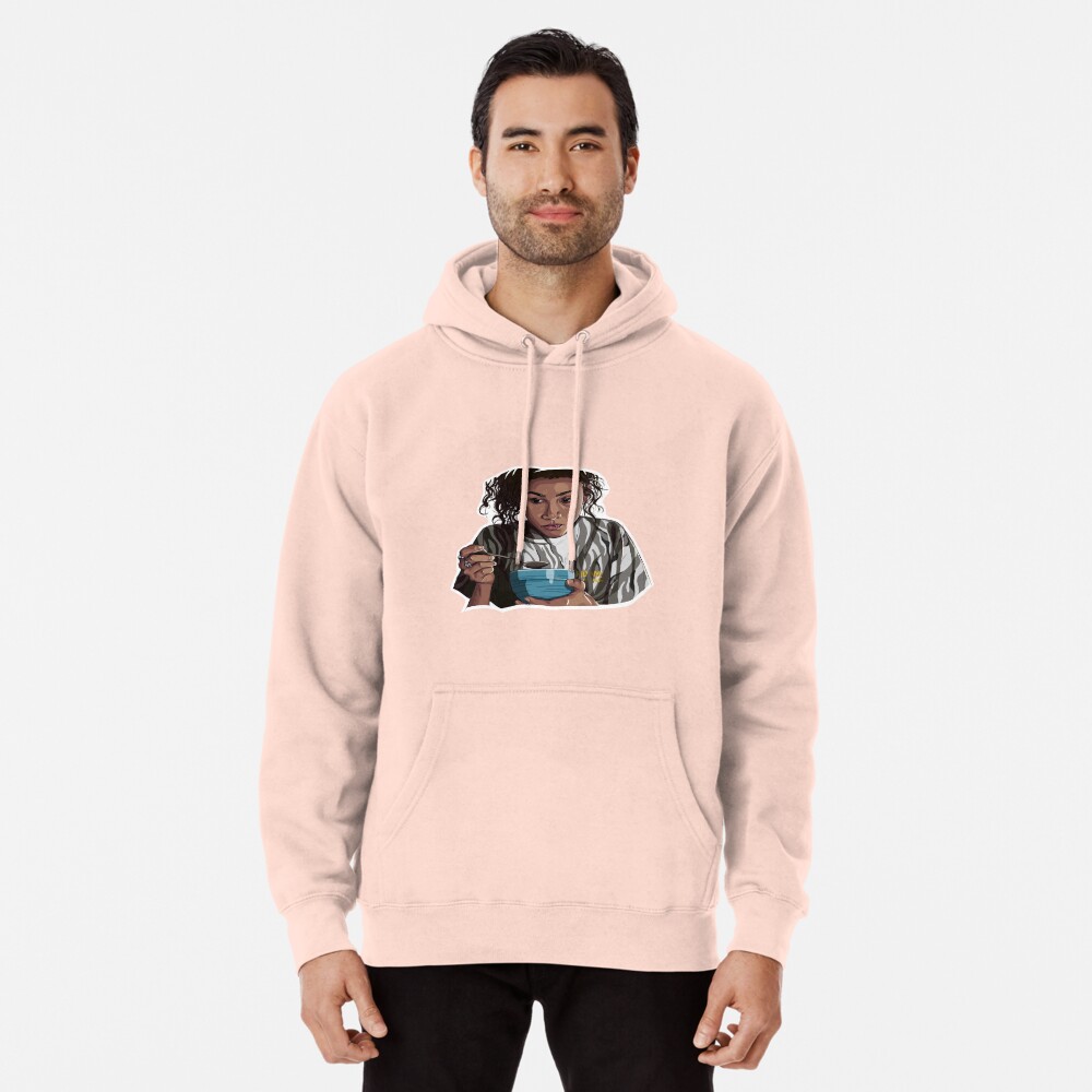 Hoodie of Rue Bennett (Zendaya) in Euphoria (S01E05)