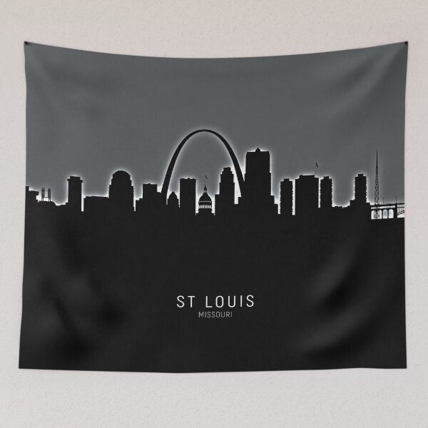 Item preview, St Louis Missouri Skyline designed and sold by ArtPrints.