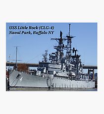 USS Little Rock Photographic Print