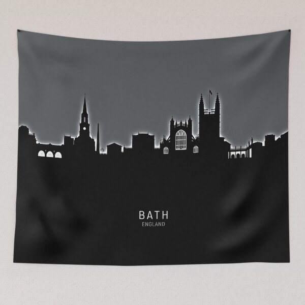 Item preview, Bath England Skyline Cityscape designed and sold by ArtPrints.