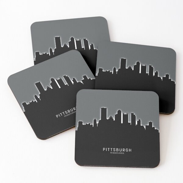 Aperçu de l'œuvre Pittsburgh Pennsylvania Skyline créée et vendue par ArtPrints.