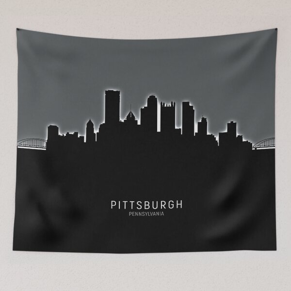 Item preview, Pittsburgh Pennsylvania Skyline designed and sold by ArtPrints.