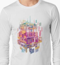 Building Clouds Long Sleeve T-Shirt