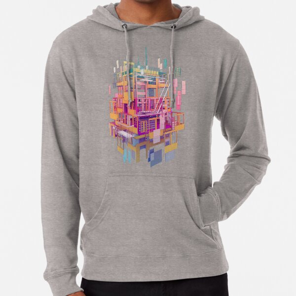 Building Clouds Lightweight Hoodie