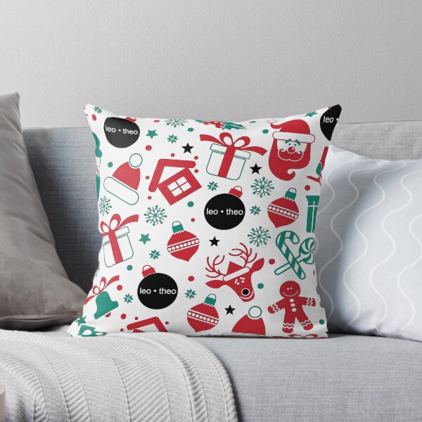 leo • theo | X-mas Throw Pillow