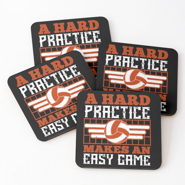 Item preview, Volleyball: A Hard Practice Makes Easy Game designed and sold by teamph.