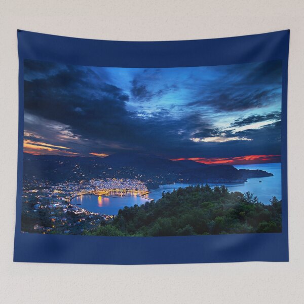 Item preview, Skopelos island twilight designed and sold by Hercules Milas.